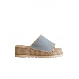 NEW OASIS SOCIETY women's vista espadrille platform sandal in blue